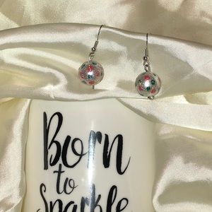 Christmas ornament earrings Fun & Festive NEW
